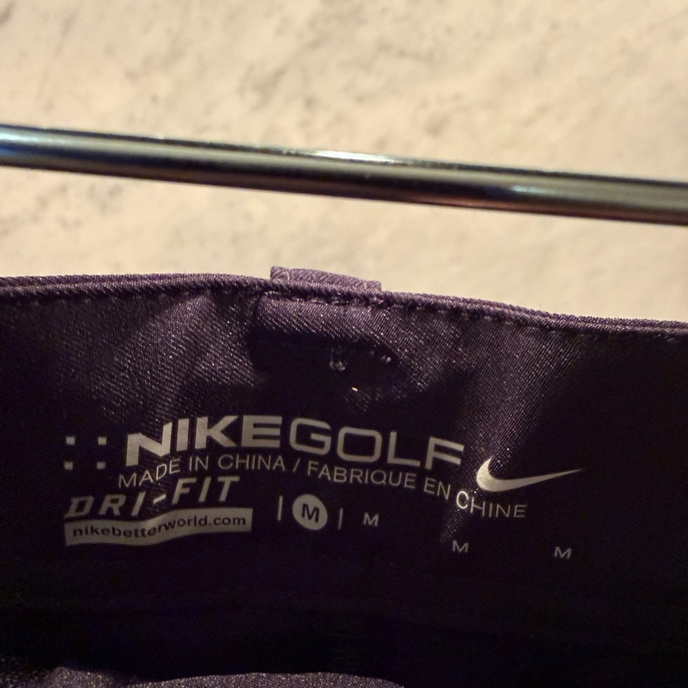 Like New Nike Golf Boys Black Long Dri-Fit Pants Size Medium Retails $68 - Picture 7 of 8